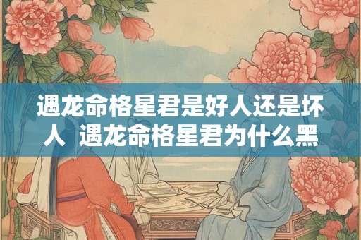 遇龙命格星君是好人还是坏人  遇龙命格星君为什么黑化