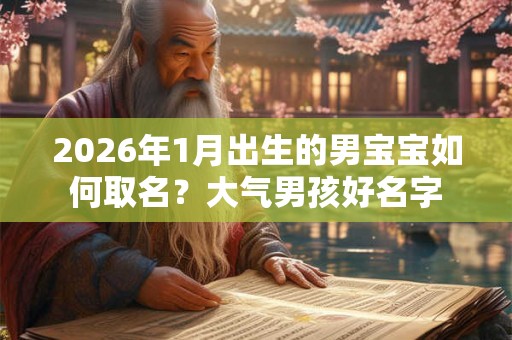 2026年1月出生的男宝宝如何取名？大气男孩好名字