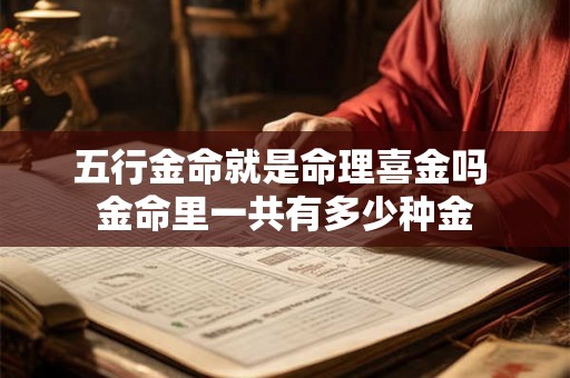 五行金命就是命理喜金吗 金命里一共有多少种金 五行金命就是命理喜金吗 金命里一共有多少种金