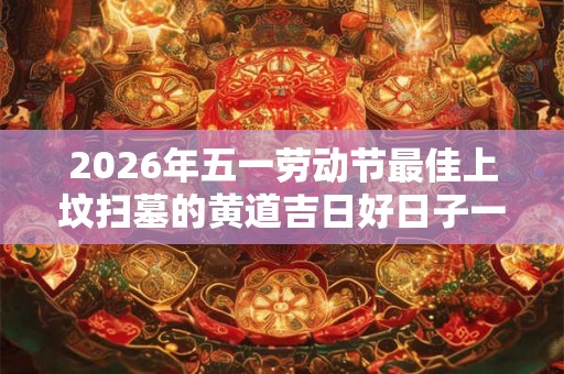 2026年五一劳动节最佳上坟扫墓的黄道吉日好日子一览！
