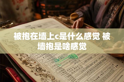 被抱在墙上c是什么感觉 被墙抱是啥感觉