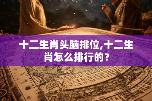 十二生肖头脑排位,十二生肖怎么排行的? 十二生肖头脑排位,十二生肖怎么排行的?