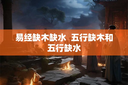 易经缺木缺水  五行缺木和五行缺水
