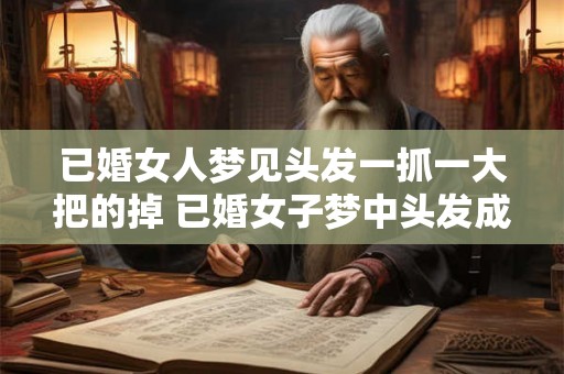 已婚女人梦见头发一抓一大把的掉 已婚女子梦中头发成堆脱落是何预兆