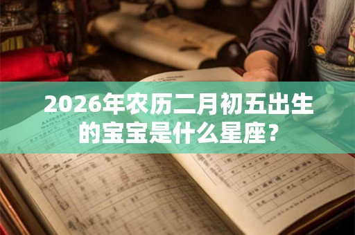 2026年农历二月初五出生的宝宝是什么星座? 2026年农历二月初五出生的宝宝是什么星座?