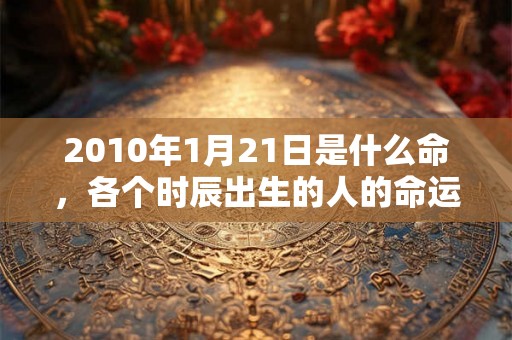 2010年1月21日是什么命，各个时辰出生的人的命运