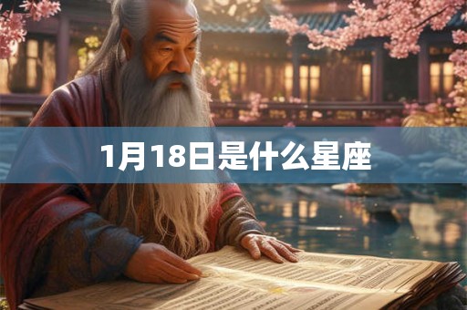 1月18日是什么星座 1月18日是什么星座
