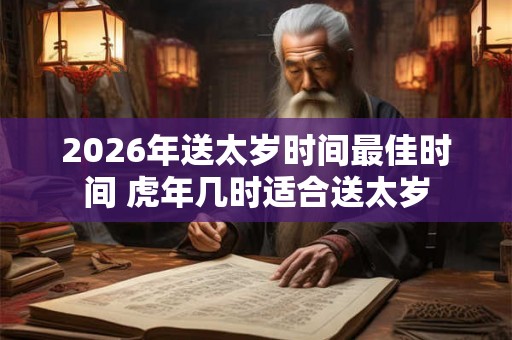 2026年送太岁时间最佳时间 虎年几时适合送太岁 2026年送太岁时间最佳时间 虎年几时适合送太岁
