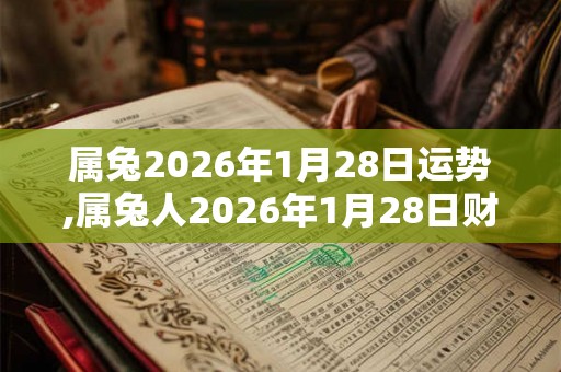 属兔2026年1月28日运势,属兔人2026年1月28日财运,生肖兔2026年1月28日运势