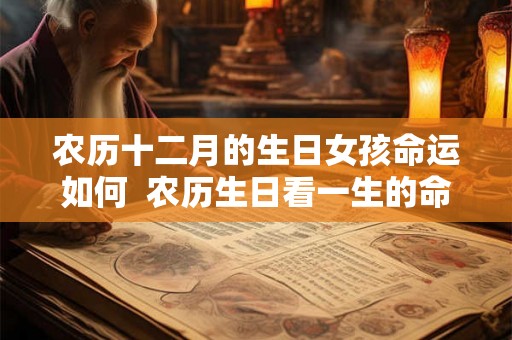 农历十二月的生日女孩命运如何  农历生日看一生的命运