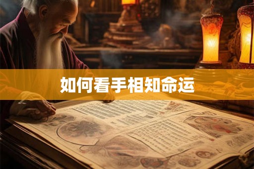 如何看手相知命运 如何看手相知命运