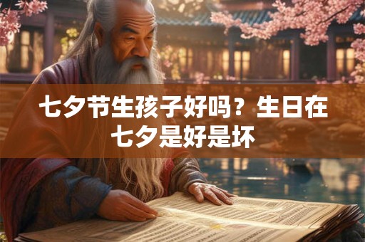 七夕节生孩子好吗？生日在七夕是好是坏