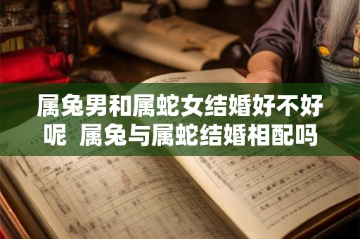 属兔男和属蛇女结婚好不好呢  属兔与属蛇结婚相配吗