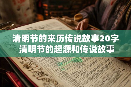 清明节的来历传说故事20字 清明节的起源和传说故事有哪些