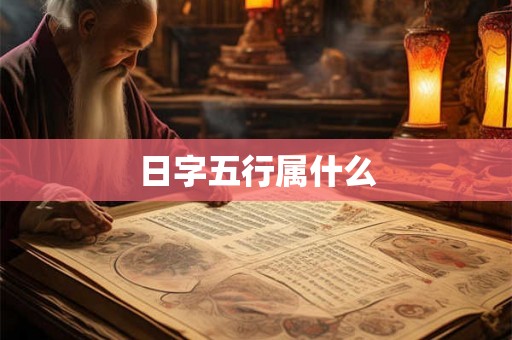 日字五行属什么