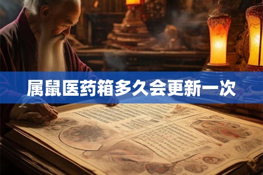 属鼠医药箱多久会更新一次 属鼠医药箱多久会更新一次