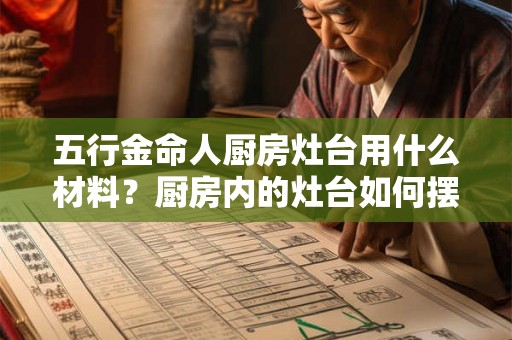 五行金命人厨房灶台用什么材料？厨房内的灶台如何摆放？