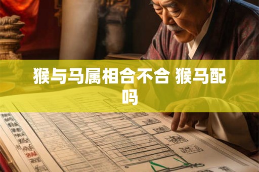 猴与马属相合不合 猴马配吗