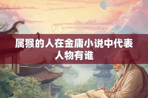 属猴的人在金庸小说中代表人物有谁