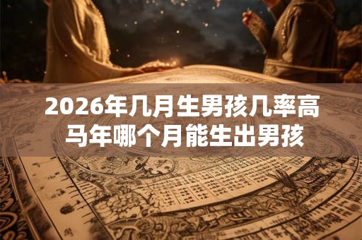 2026年几月生男孩几率高 马年哪个月能生出男孩 2026年几月生男孩几率高 马年哪个月能生出男孩