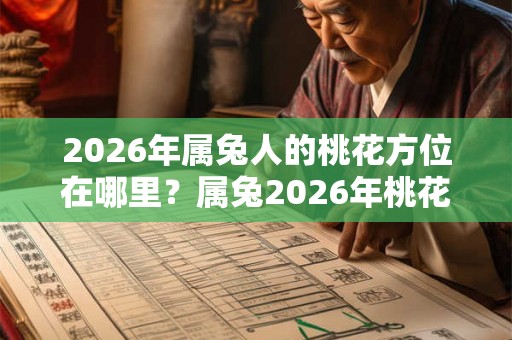 2026年属兔人的桃花方位在哪里？属兔2026年桃花运势