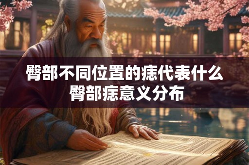 臀部不同位置的痣代表什么 臀部痣意义分布