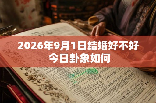 2026年9月1日结婚好不好 今日卦象如何