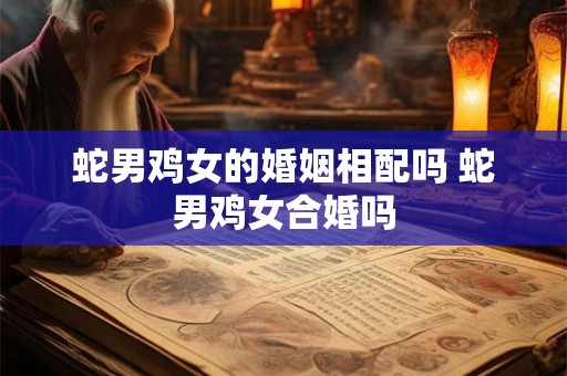 蛇男鸡女的婚姻相配吗 蛇男鸡女合婚吗