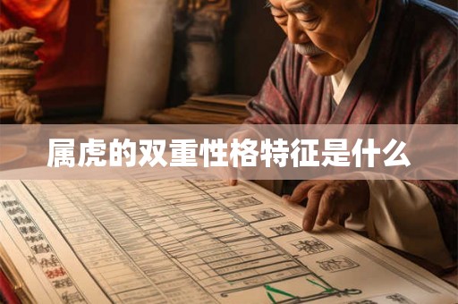 属虎的双重性格特征是什么