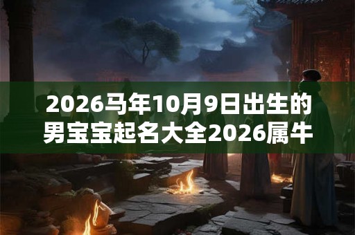 2026马年10月9日出生的男宝宝起名大全2026属牛免费 2026马年10月9日出生的男宝宝起名大全2026属牛免费