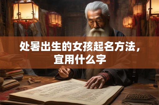 处暑出生的女孩起名方法，宜用什么字