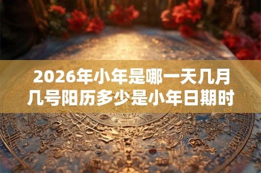 2026年小年是哪一天几月几号阳历多少是小年日期时间