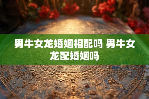 男牛女龙婚姻相配吗 男牛女龙配婚姻吗