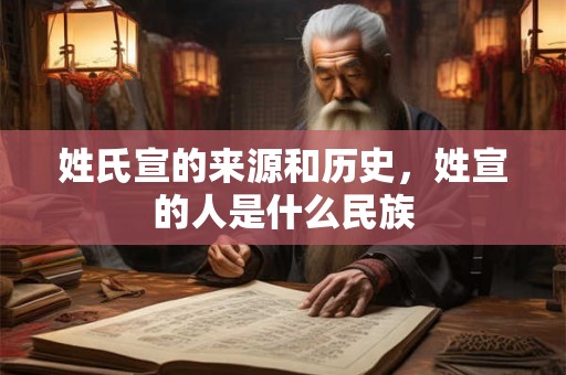 姓氏宣的来源和历史,姓宣的人是什么民族 姓氏宣的来源和历史,姓宣的人是什么民族