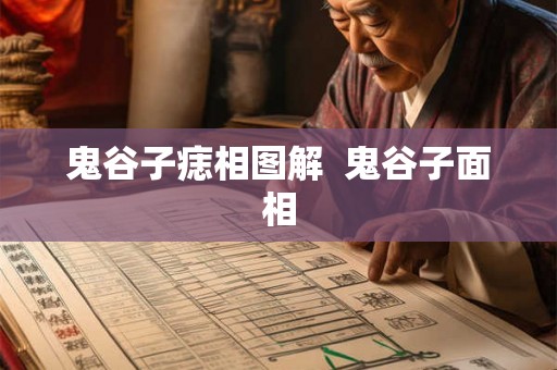 鬼谷子痣相图解  鬼谷子面相