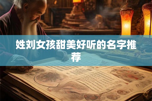 姓刘女孩甜美好听的名字推荐
