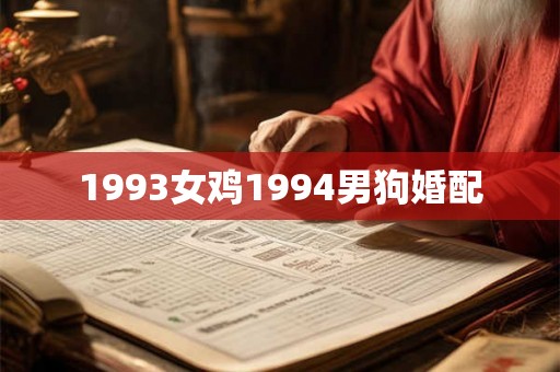 1993女鸡1994男狗婚配