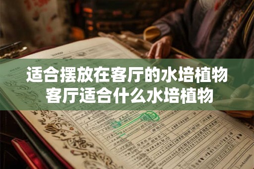 适合摆放在客厅的水培植物 客厅适合什么水培植物
