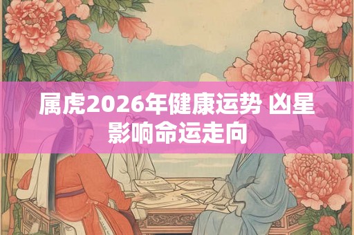 属虎2026年健康运势 凶星影响命运走向