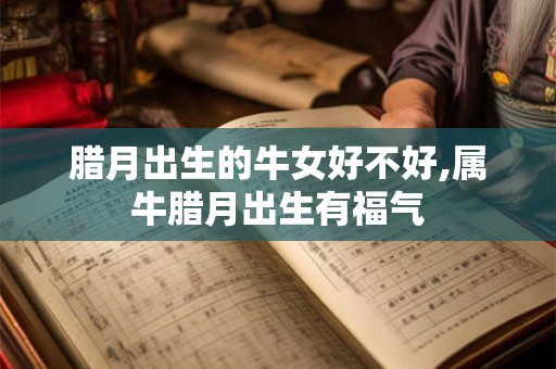 腊月出生的牛女好不好,属牛腊月出生有福气