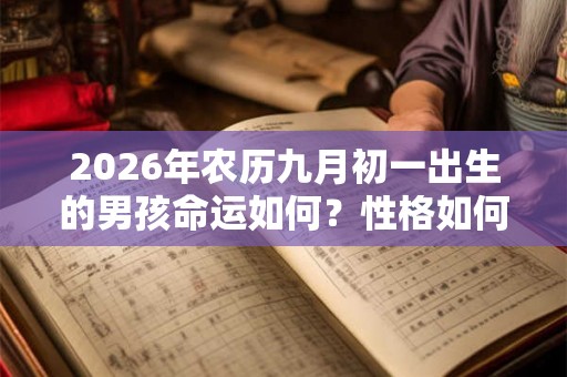 2026年农历九月初一出生的男孩命运如何?性格如何? 2026年农历九月初一出生的男孩命运如何?性格如何?