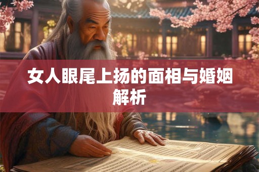 女人眼尾上扬的面相与婚姻解析 女人眼尾上扬的面相与婚姻解析