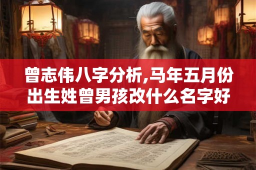 曾志伟八字分析,马年五月份出生姓曾男孩改什么名字好？