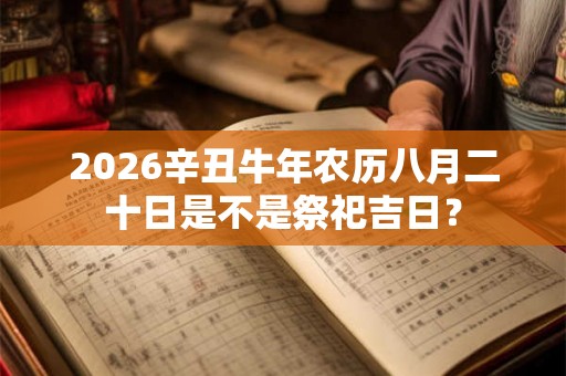2026辛丑牛年农历八月二十日是不是祭祀吉日? 2026辛丑牛年农历八月二十日是不是祭祀吉日?