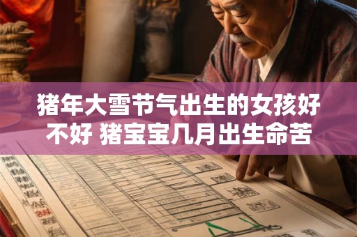 猪年大雪节气出生的女孩好不好 猪宝宝几月出生命苦