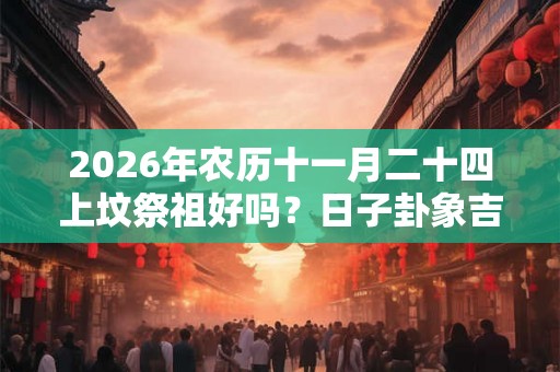 2026年农历十一月二十四上坟祭祖好吗？日子卦象吉凶？