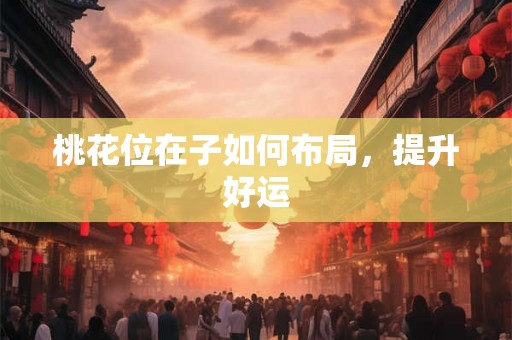 桃花位在子如何布局，提升好运