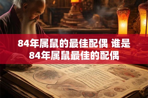 84年属鼠的最佳配偶 谁是84年属鼠最佳的配偶