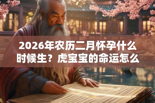 2026年农历二月怀孕什么时候生？虎宝宝的命运怎么样？