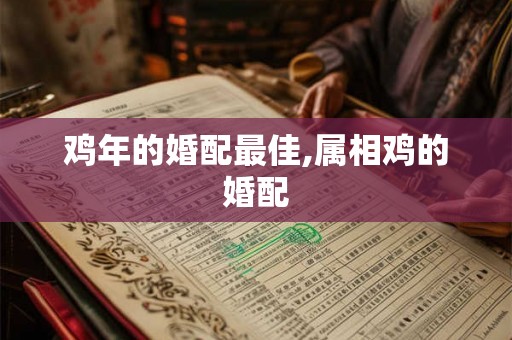 鸡年的婚配最佳,属相鸡的婚配